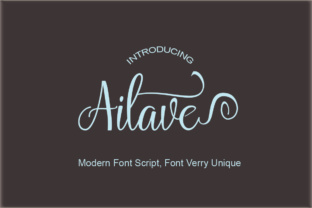 Ailave: The Script Handwritten Font That Elevates Your Campaigns