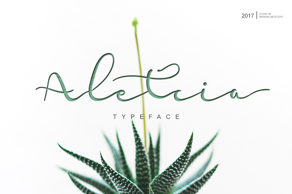 Aletcia: The Script Handwritten Font That Elevates Your Brand