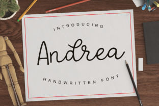 Andrea: A Script Font That Elevates Your Brand’s Digital Presence