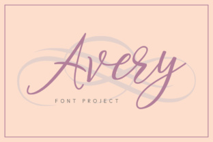 Avery: The Script Font That Elevates Your Digital Branding