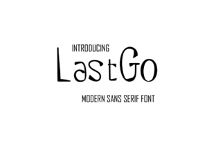 Boost Your Brand with LastGo: A Sleek Sans Serif Font Duo for Small Businesses