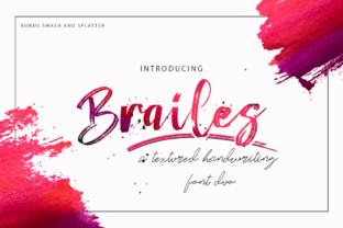 Brailes: A Script Font for Modern Web Design