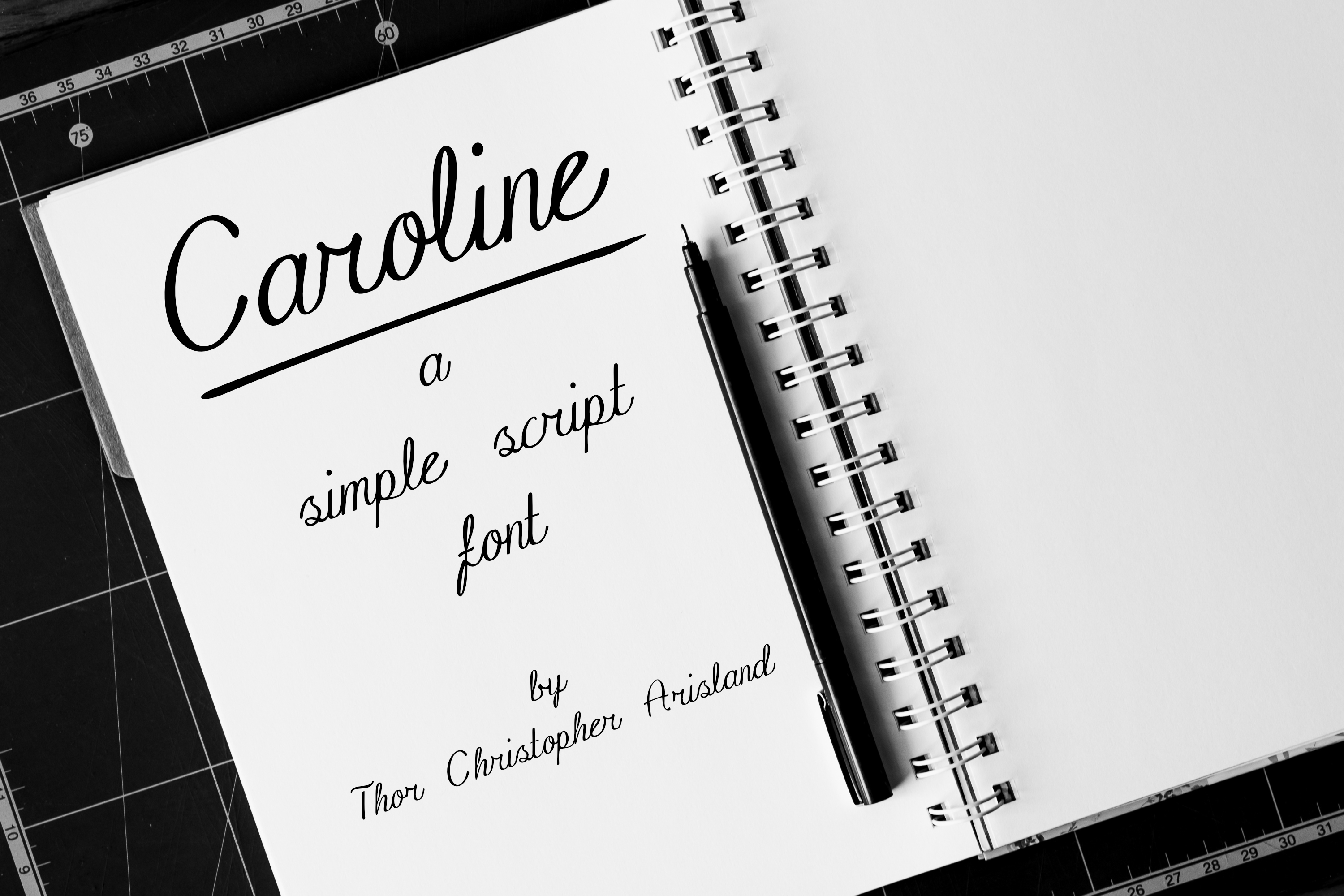 Caroline: A Script Font That Elevates Digital Branding