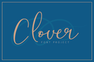 Clover: A Versatile Script Handwritten Font for Campaign Design