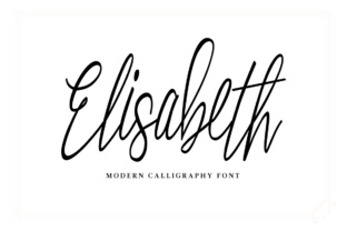 Elisabeth: A Script Handwritten Font for Dynamic Web Design