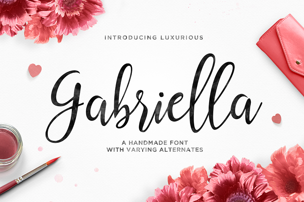Gabriella: A Script Font That Elevates Your Brand
