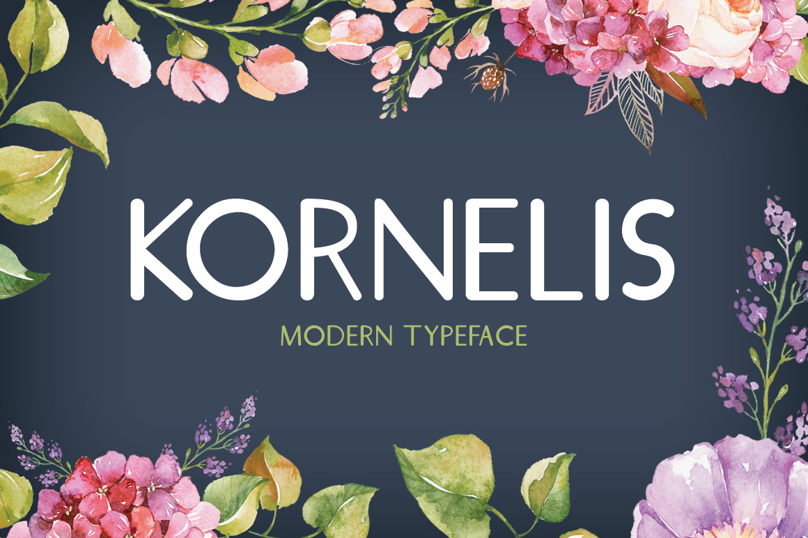 Kornelis: A Modern Sans Serif Font for Campaign Creativity
