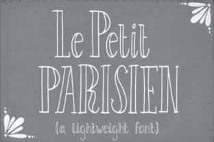 Le Petit Parisien Light: A Script Handwritten Font for Creative Campaigns