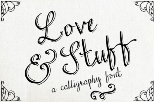 Love Stuff Pack: A Script Handwritten Font for Elegant Design