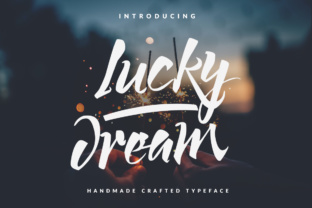 Lucky Dream: A Script Handwritten Font for Modern Web Design