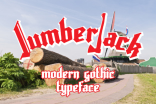 Lumberjack: A Modern Gothic Typeface for Editorial Design