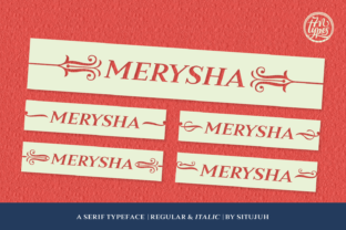 Merysha: A Serif Font for Timeless Web Design