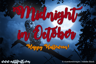 Midnight in October: A Font for Eerie Elegance and Editorial Depth