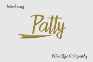 Patty: A Retro Script Font for Creative Crafters
