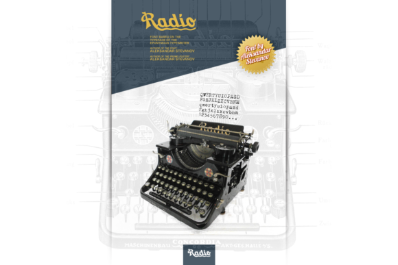 Radio: A Slab Serif Font That Elevates Your Handmade Creations