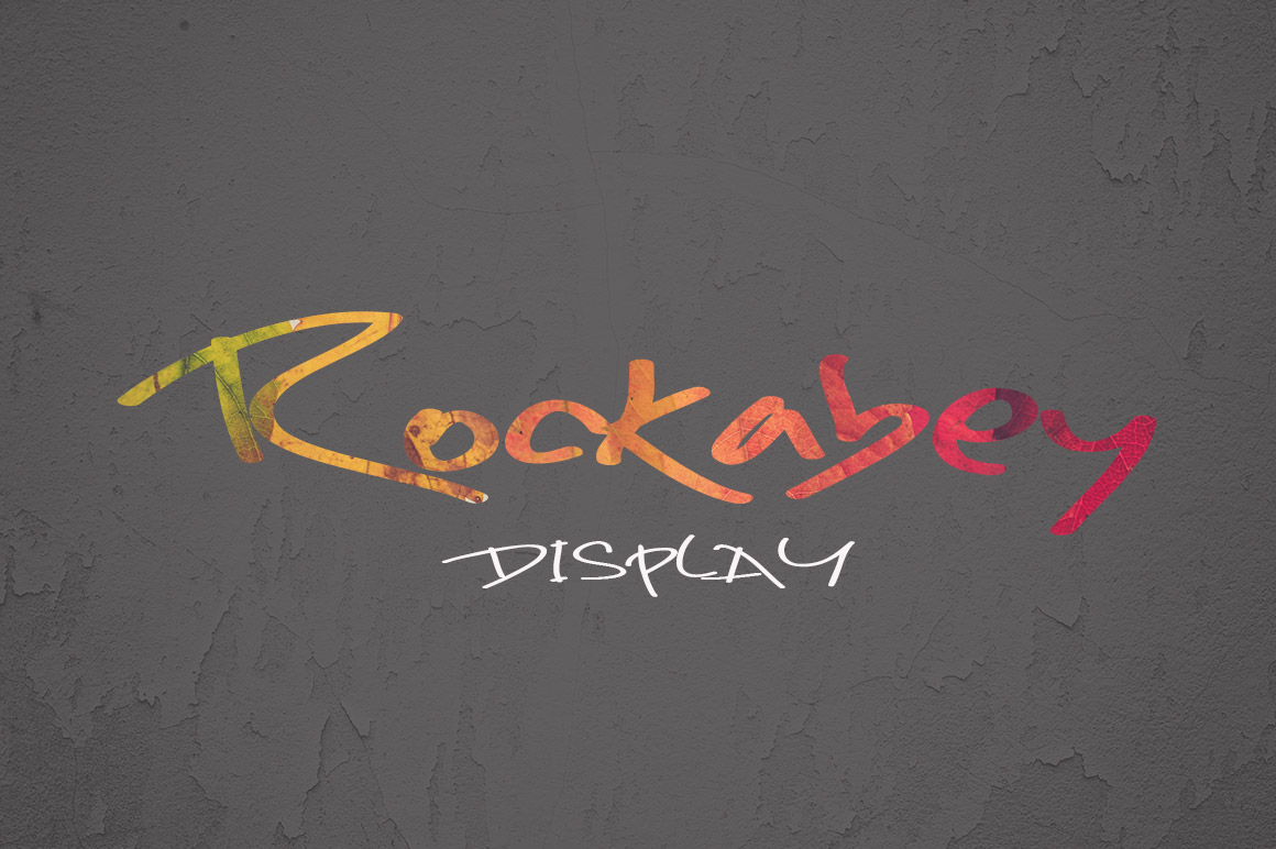 Rockabey: A Modern Handwritten Font for Web Design and Branding