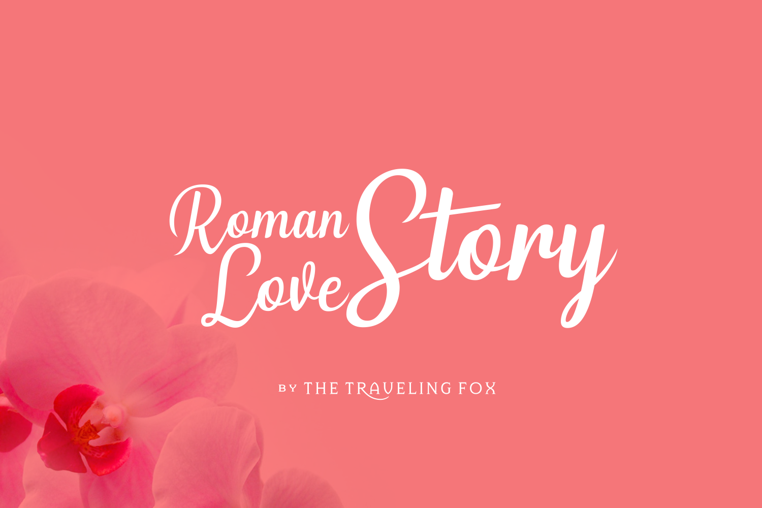 Roman Love Story: A Timeless Script Font for Modern Editorial Design