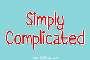 Simply Complicated: A Script Handwritten Font for Creative Branding