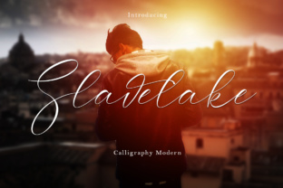 Slavelake: A Script Font That Breathes Life Into Your Handmade Creations