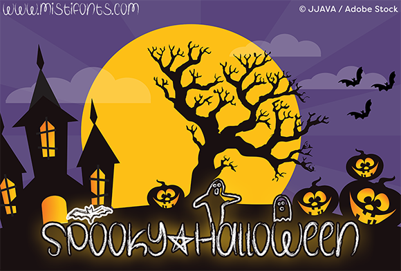 Spooky Halloween: A Script Handwritten Font for Dark, Dramatic Web Design