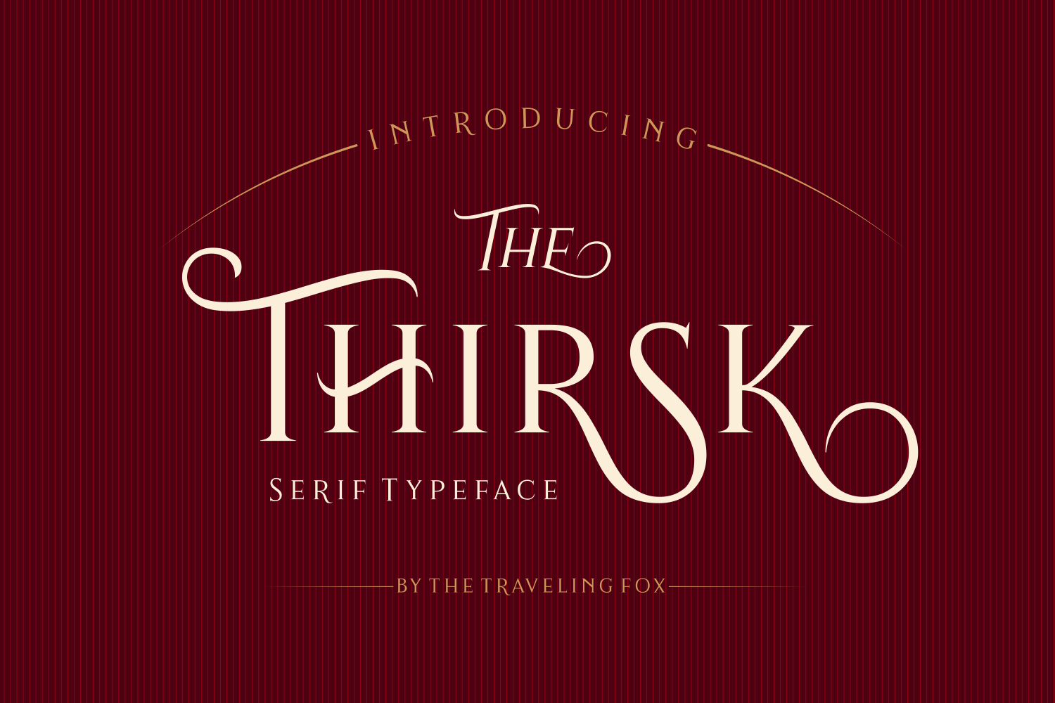 Thirsk: A Vintage Serif Font That Elevates Brand Identity