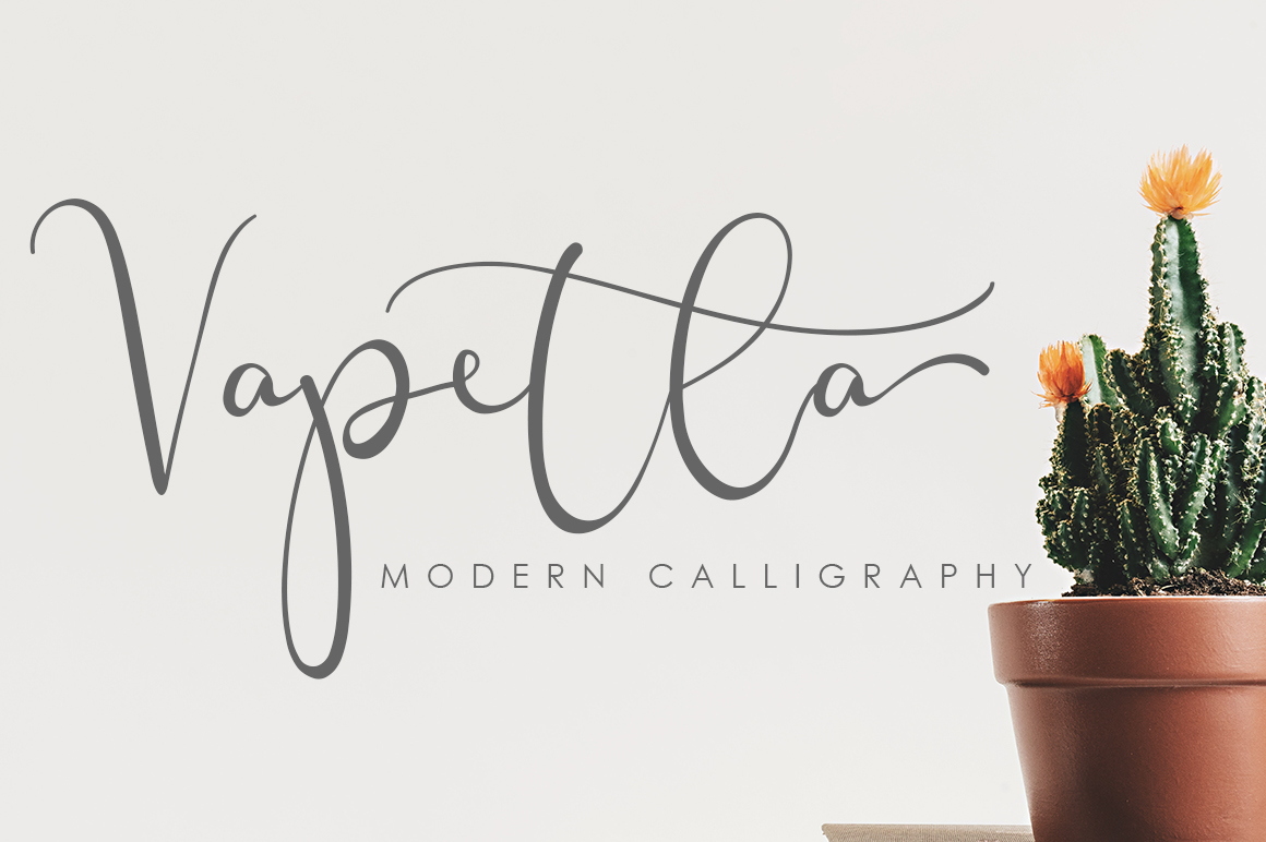 Vapetla: A Script Handwritten Font That Elevates Every Design